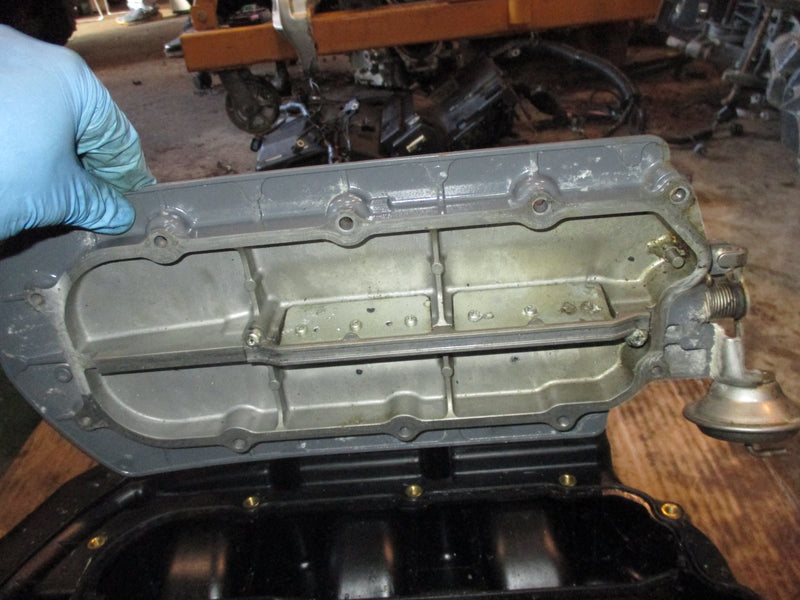 Honda BF200A 200hp outboard intake collector and cover (17110-ZY3-003)
