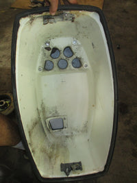 Load image into Gallery viewer, Nissan 70hp 2 stroke outboard top cowling
