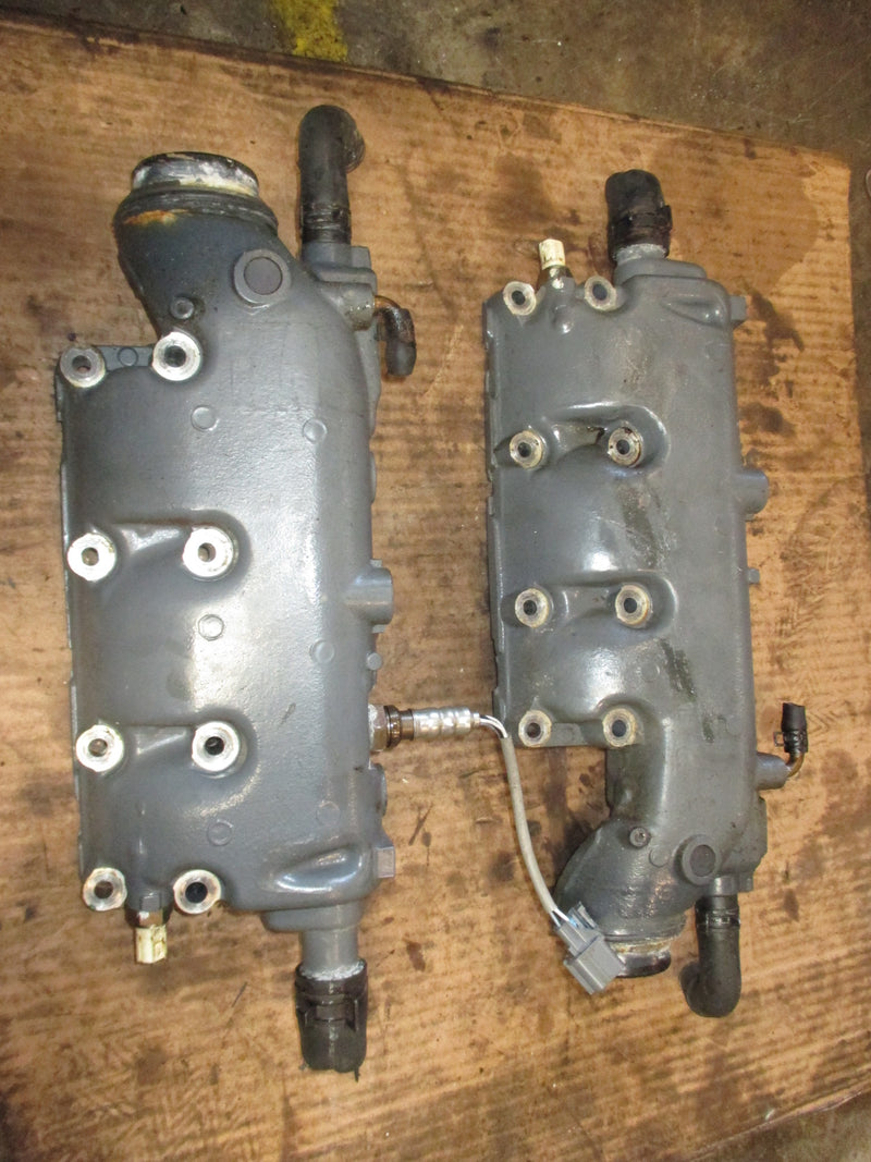 Honda BF200A 200hp outboard exhaust manifold set (18110-ZY3-010ZA)