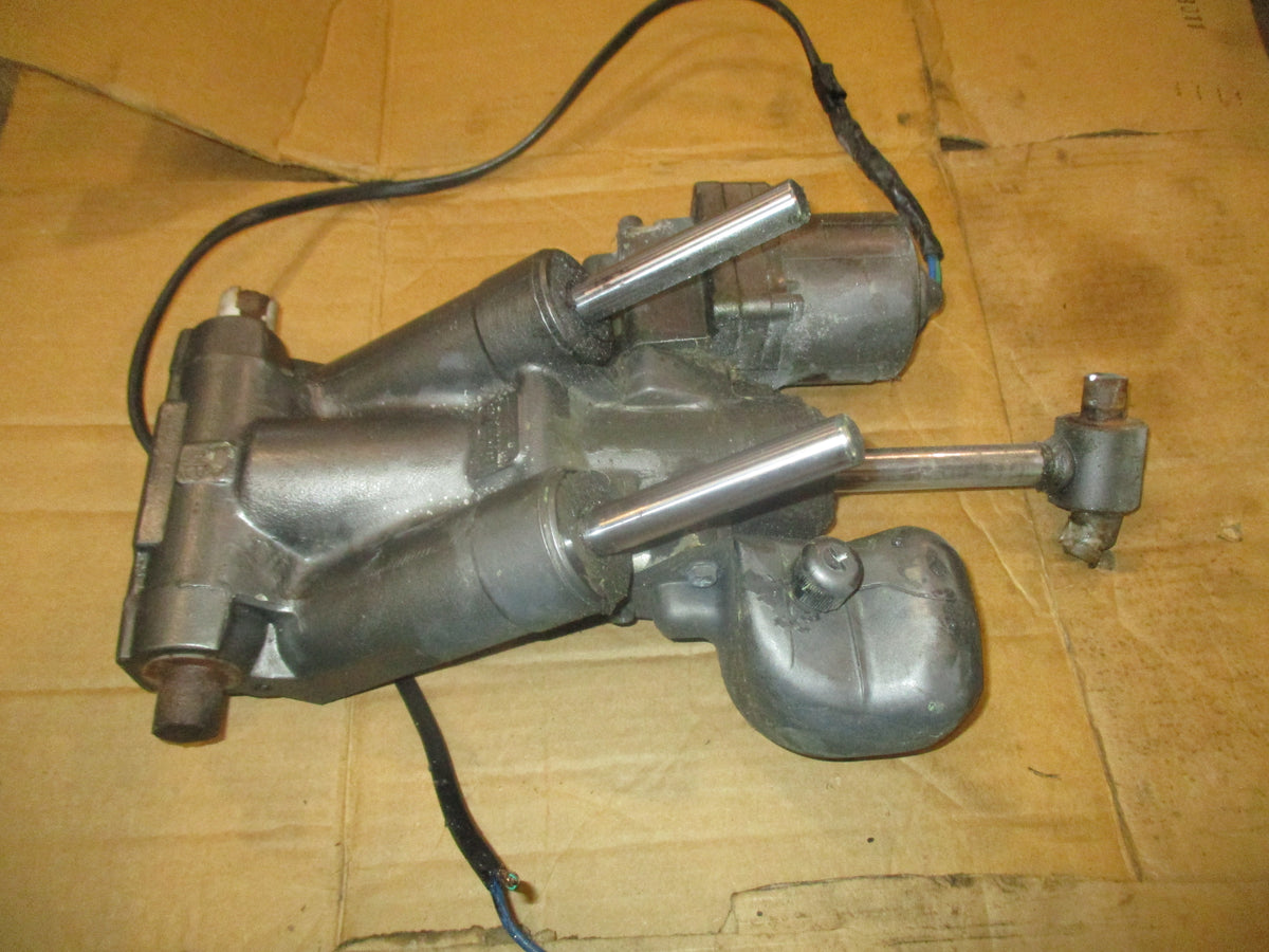 Nissan 70hp 2 stroke outboard showa tilt trim unit