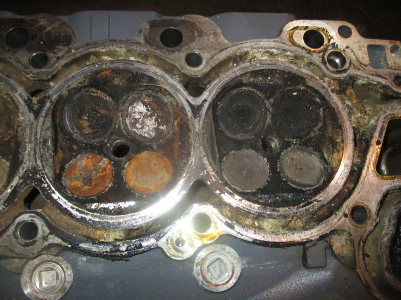 Yamaha 200hp 4 stroke outboard port cylinder head (69J-01)