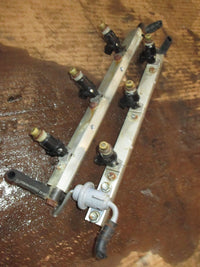 Load image into Gallery viewer, Honda BF200A 200hp outboard fuel rail set with injector (16450-ZY6-003)
