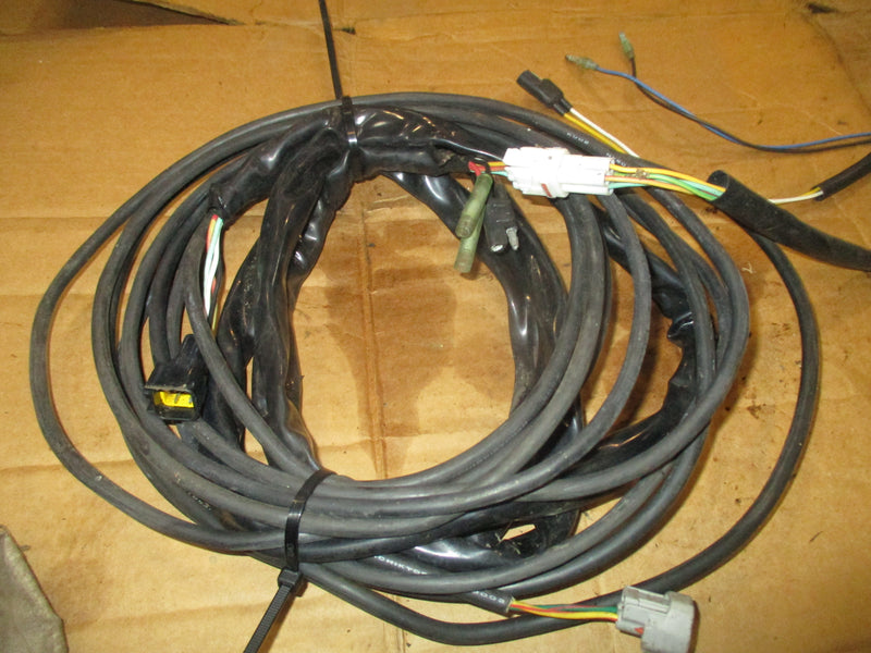 Nissan 70hp 2 stroke outboard tac with monitor gage and harness