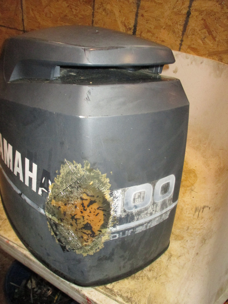 Yamaha 100hp 4 stroke outboard top cowling