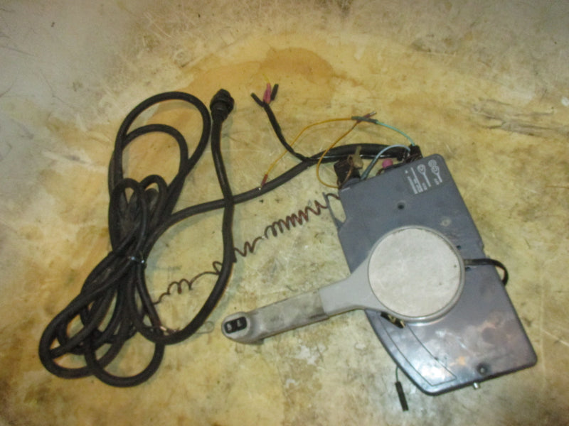 Yamaha outboard aftermarket side mount control box with 10 pin harness
