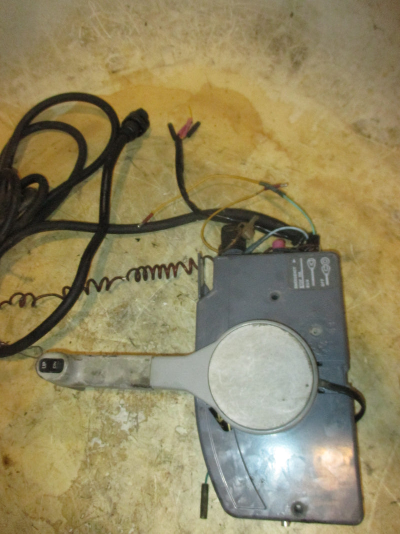 Yamaha outboard aftermarket side mount control box with 10 pin harness