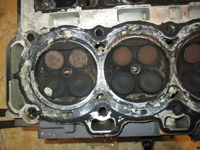 Yamaha 100hp 4 stroke outboard cylinder head