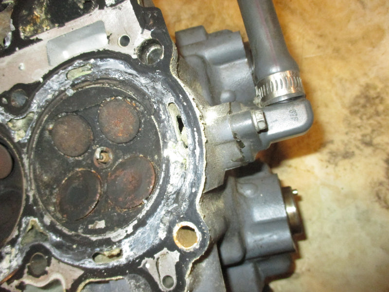 Yamaha 100hp 4 stroke outboard cylinder head