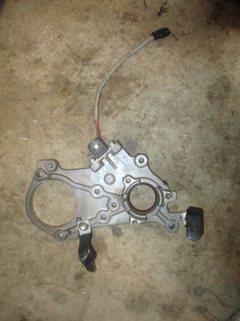 Suzuki DF60A outboard pulsor coil/ starter bracket (11411-88L00)