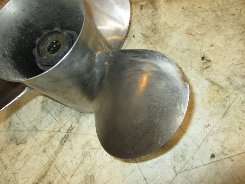 Mercury outboard quicksilver stainless steel propellor48-16316 A5 19P