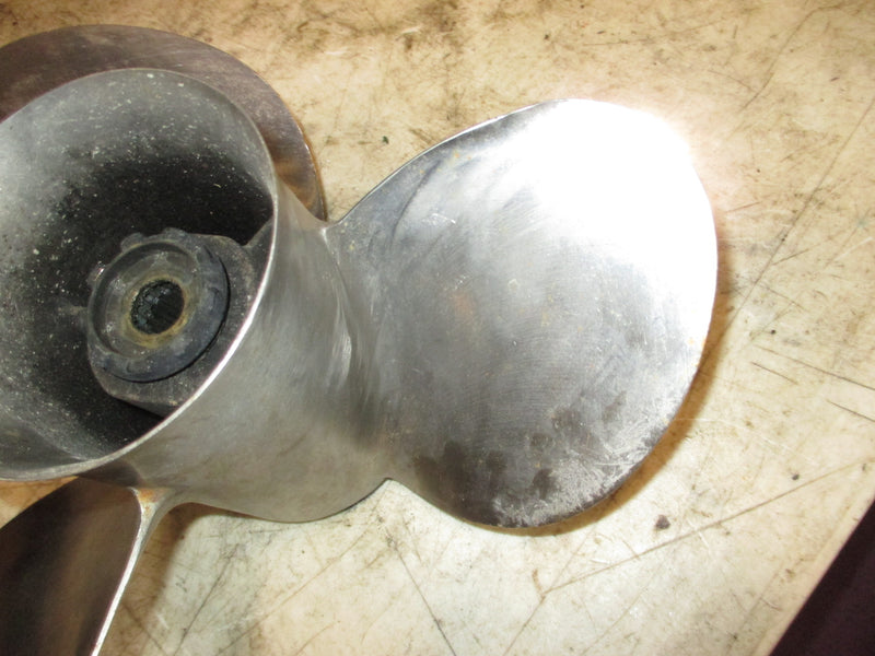 Mercury outboard quicksilver stainless steel propellor48-16316 A5 19P