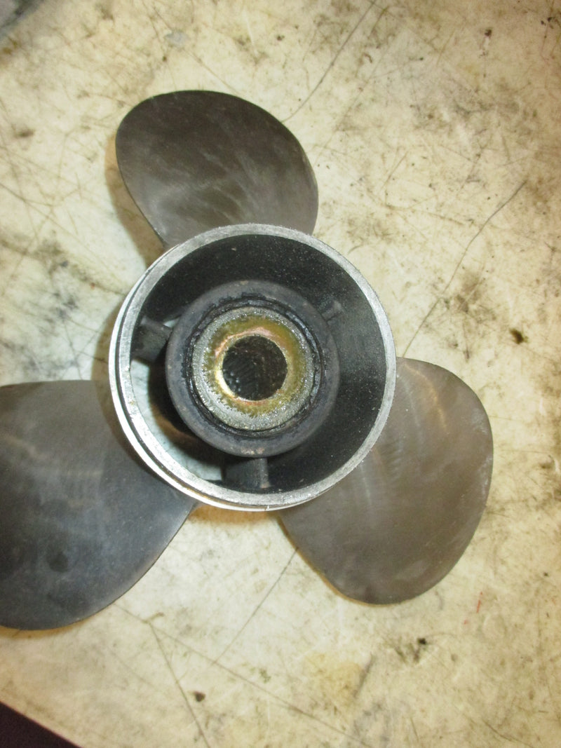 Mercury outboard quicksilver stainless steel propellor48-16316 A5 19P