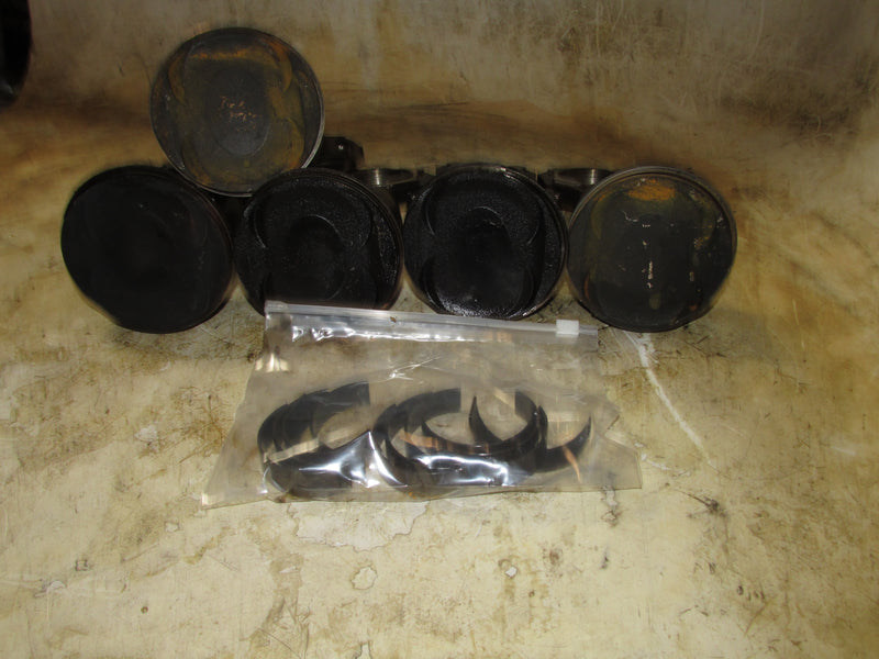 Yamaha 300hp 4.2L 4 Stroke Outboard Piston and rod set of 5 (6CE-00)