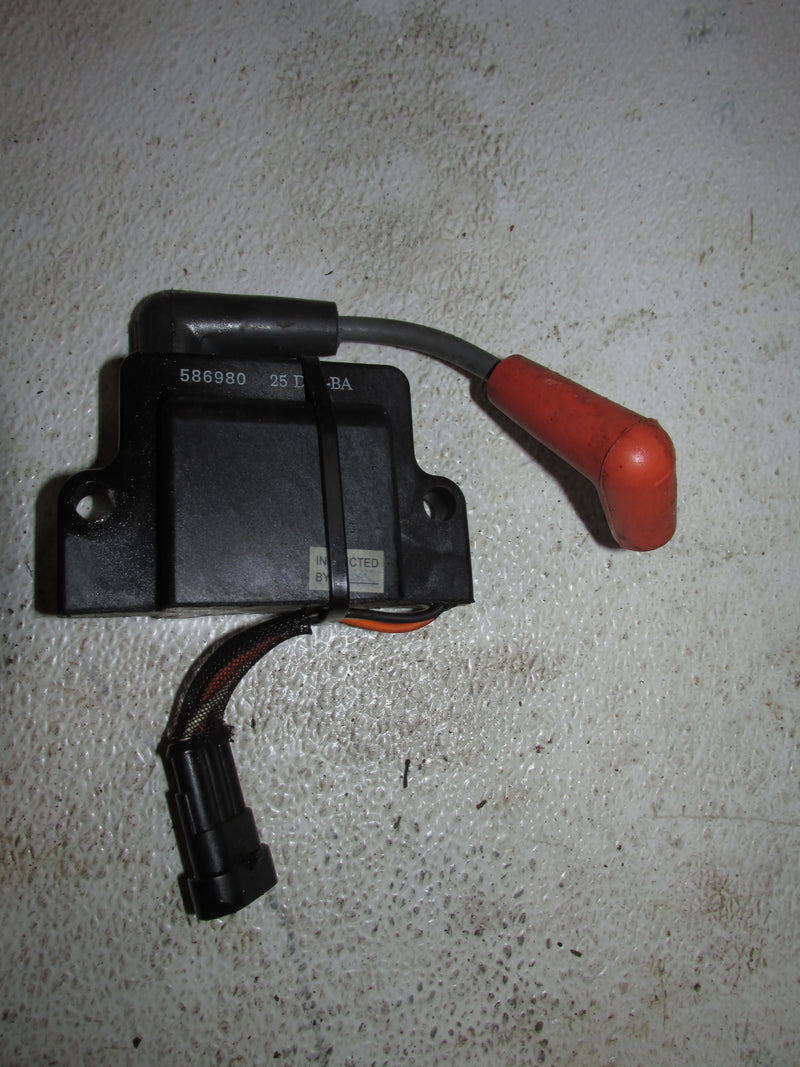 Evinrude 90hp Etec 2 Stroke Outboard Ignition coil (586980)