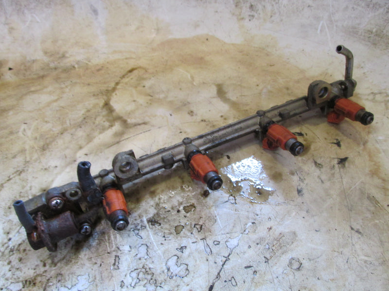Yamaha 115hp 4 Stroke Outboard Fuel Rail and Injector Set (68V-8A60-00-00)