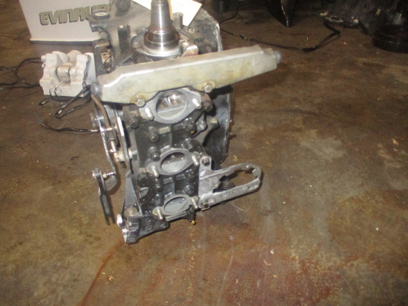 Evinrude 60hp 2 stroke outboard crankcase powerhead