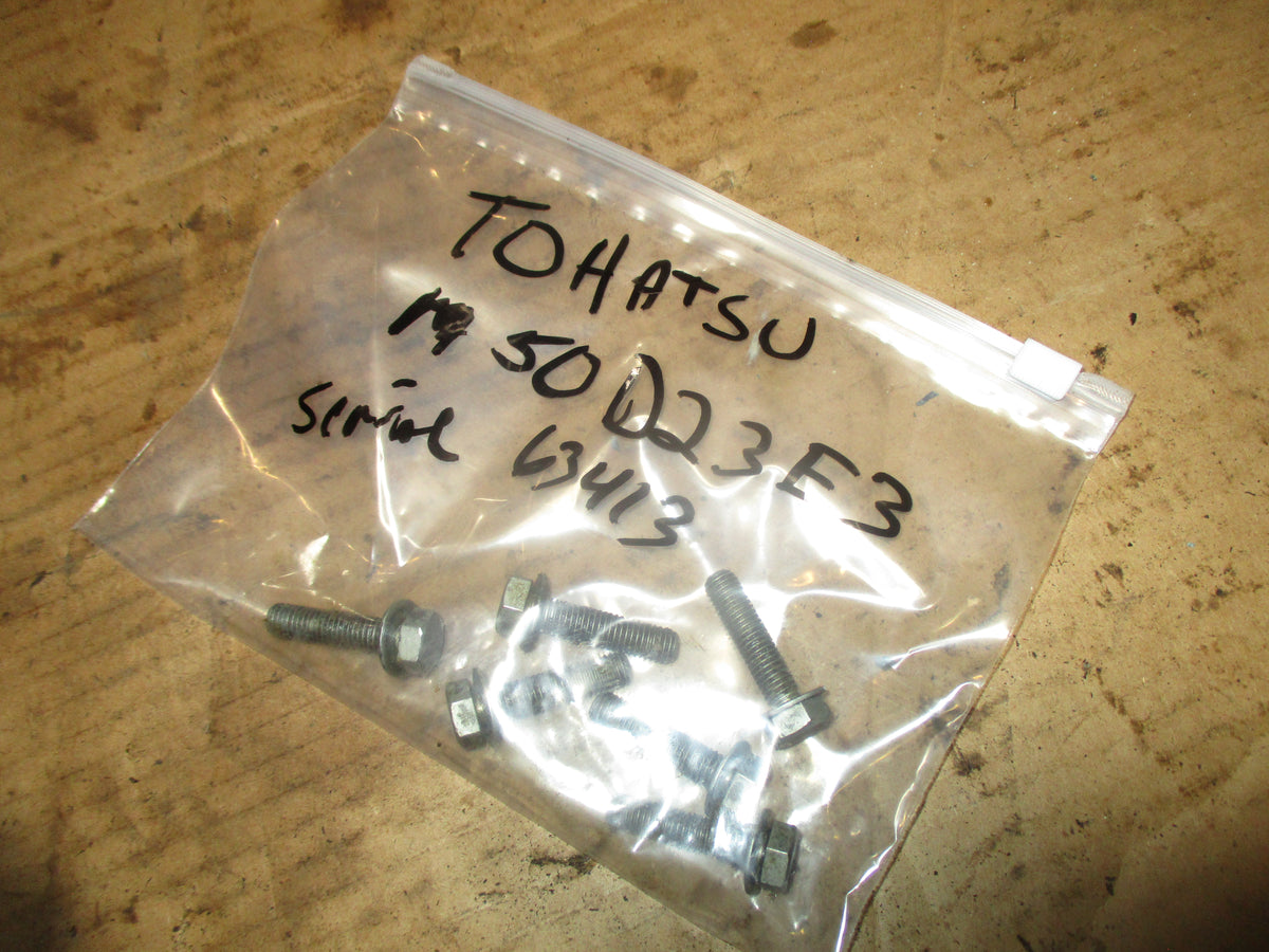 Tohatsu 50hp 2 stroke outboard lower unit bolt set