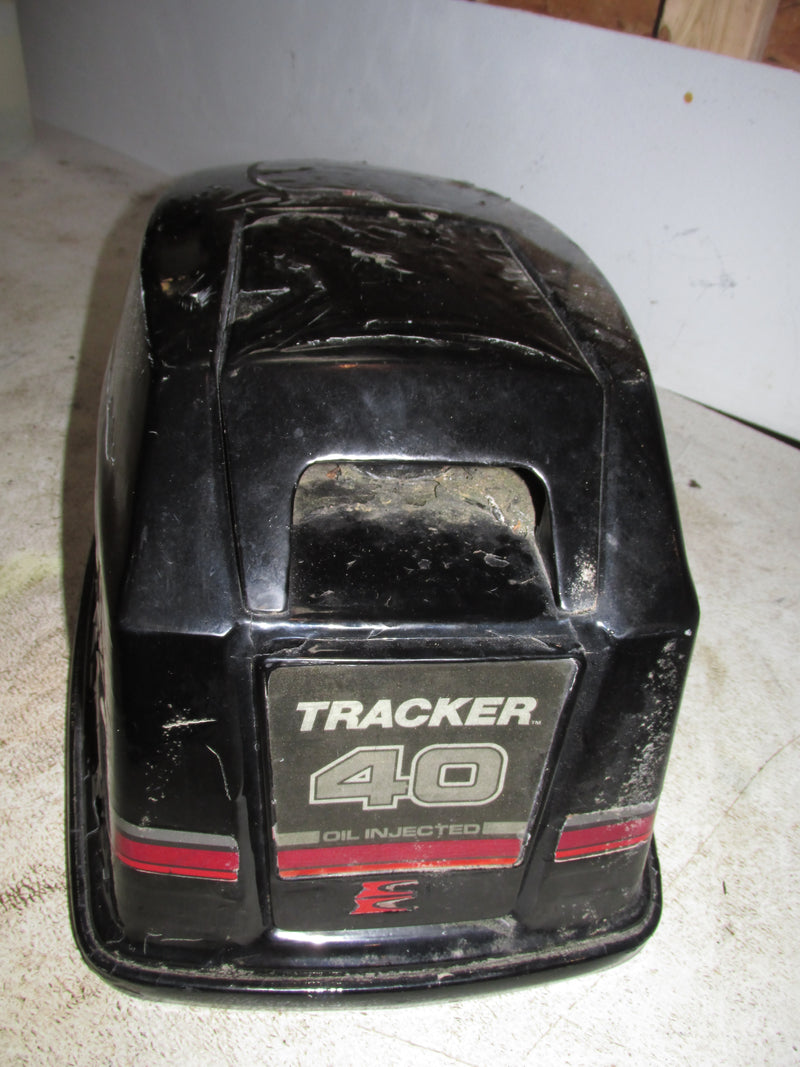 Evinrude Tracker 40hp 2 Stroke Outboard Top Cowling