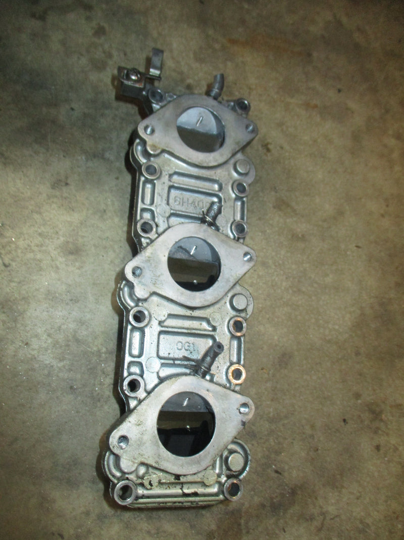 Yamaha Precision Blend 50hp 2 stroke outboard intake manifold with reeds