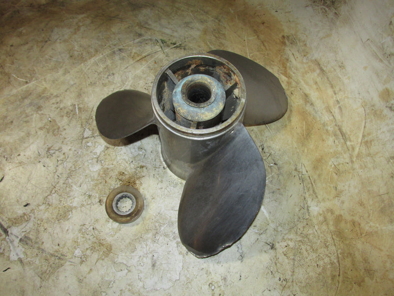 Yamaha 150hp 2 Stroke Outboard Stainless steel Propellor (14 1/4x18)