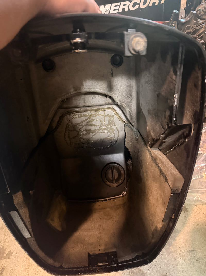 Mercury 90hp 2 Stroke Outboard top cowling