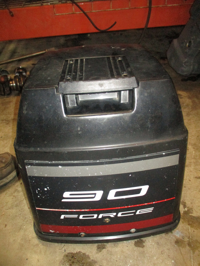 Mercury Force 90hp 2 stroke outboard top cowling