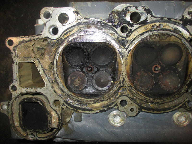 Yamaha 200hp 4 stroke outboard starboard cylinder head