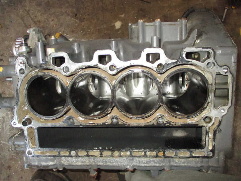 Honda BF130A 130hp outboard crankcase block
