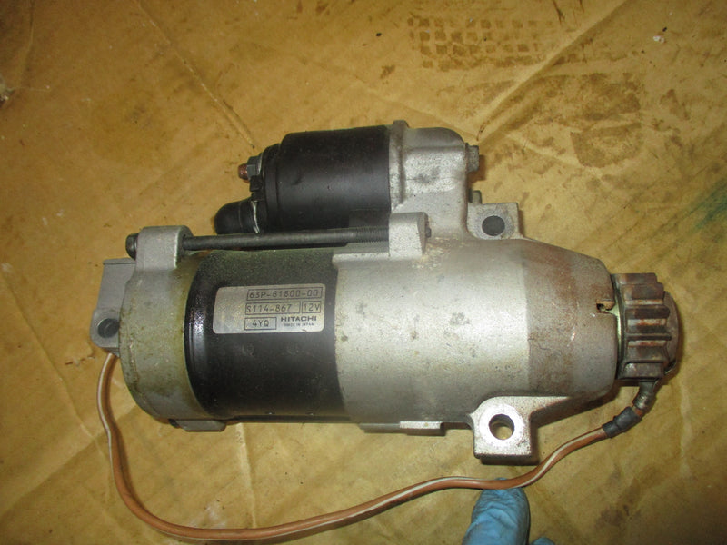 Yamaha 250hp 4 stroke 3.3L outboard Starter 63P-81800-00