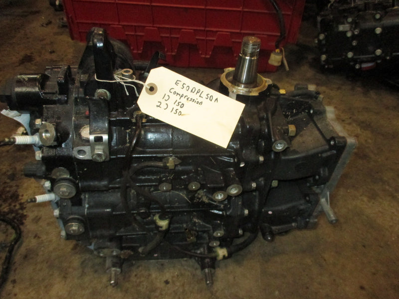 Evinrude Etec 50hp outboard crankcase powerhead