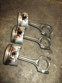 Load image into Gallery viewer, Honda BF130A 130hp outboard piston and rod set of 3 (ZW5)
