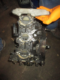 Load image into Gallery viewer, Johnson 60hp 2 stroke outboard Crankcase Powerhead
