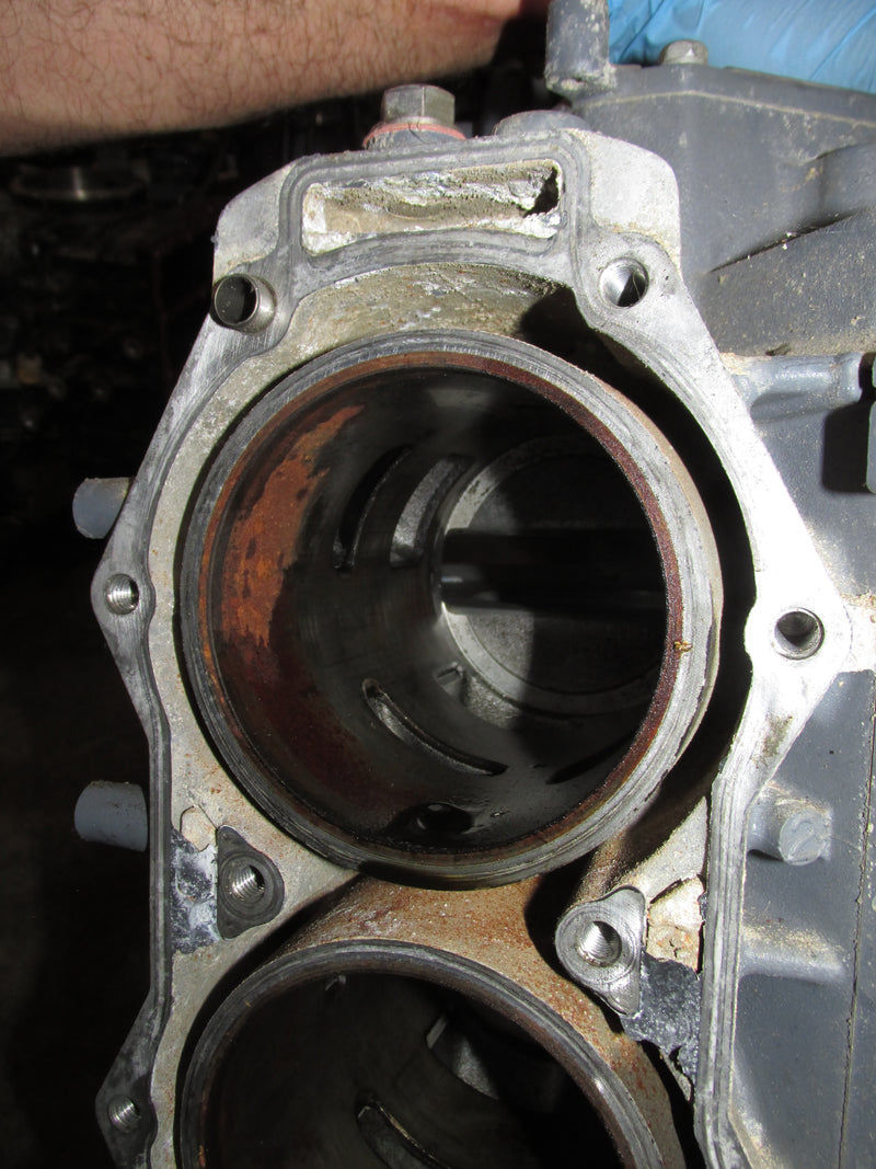 Yamaha 200hp HPDI 2 Stroke Outboard Crankcase block