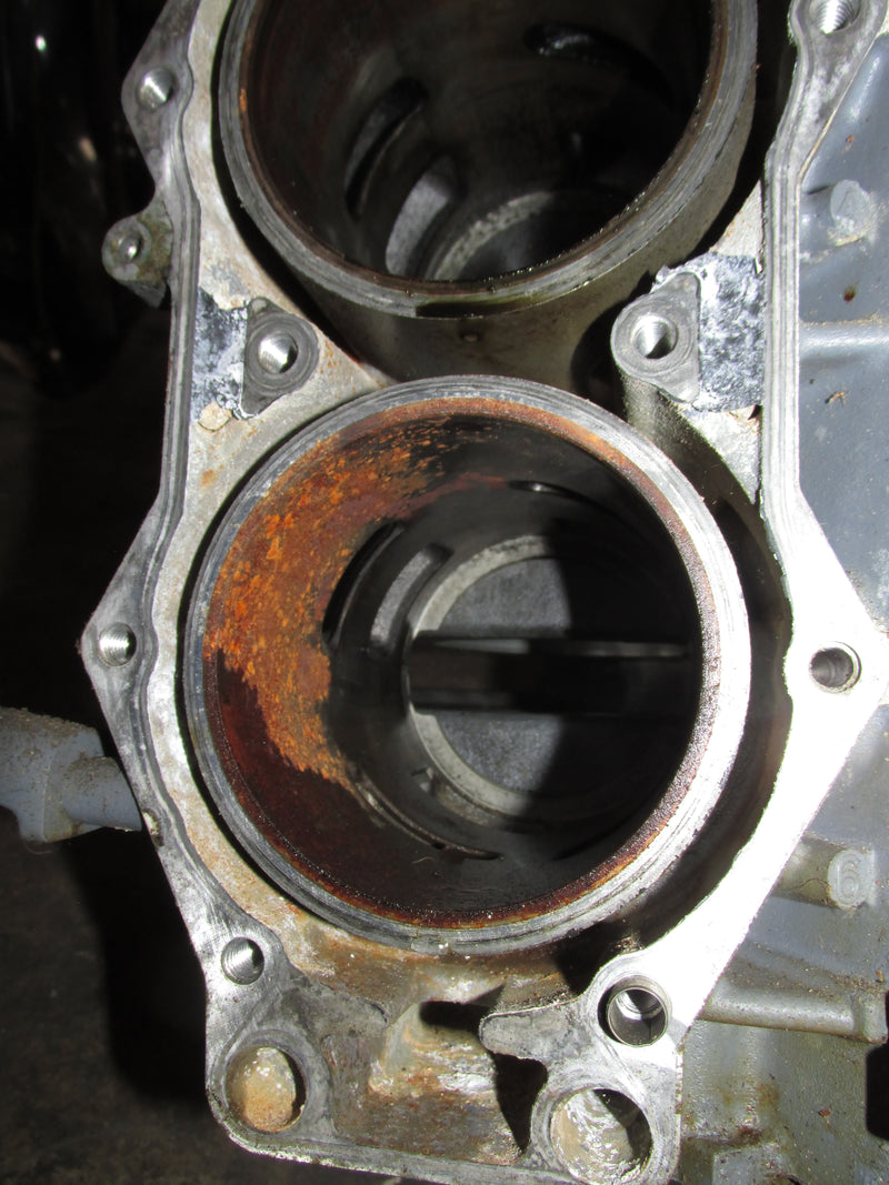 Yamaha 200hp HPDI 2 Stroke Outboard Crankcase block
