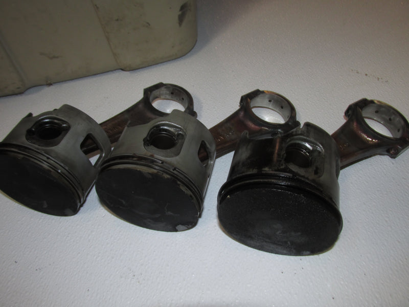 Yamaha 200hp HPDI 2 Stroke Outboard Starboard piston/rod set of 3 (68F-01)