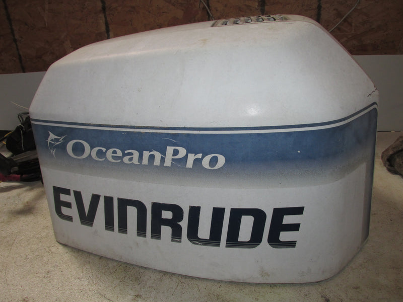 Evinrude 225hp Ocean Pro outboard Top cowling