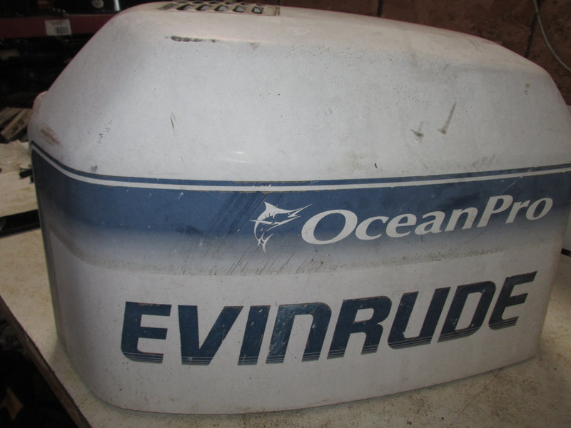 Evinrude 225hp Ocean Pro outboard Top cowling