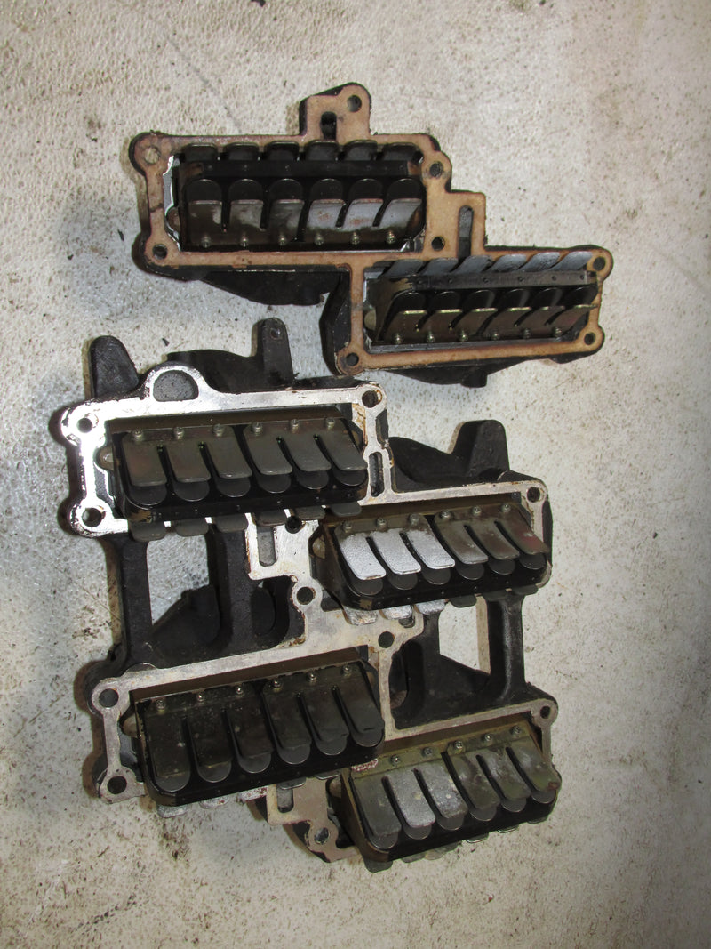 Evinrude 225hp Ocean Pro outboard Intake/manifold reeds (332264)(332243-1)