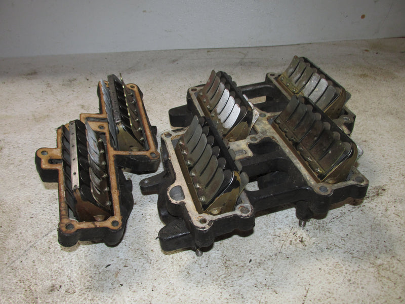 Evinrude 225hp Ocean Pro outboard Intake/manifold reeds (332264)(332243-1)