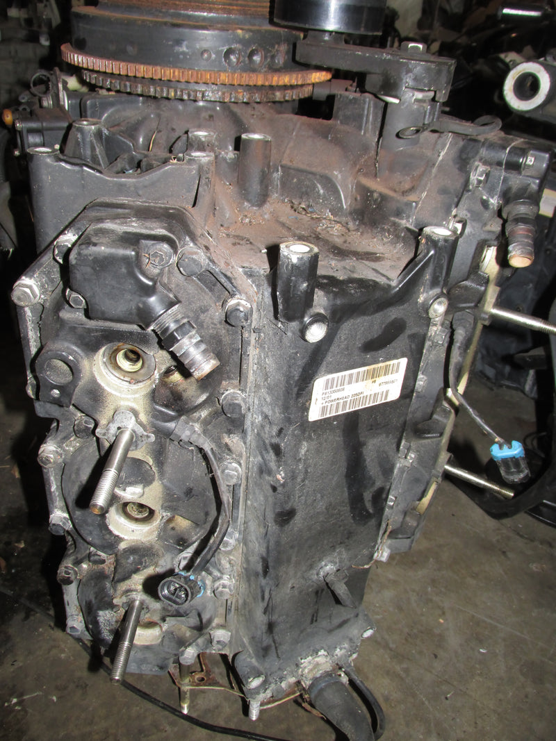 Mercury 225hp Optimax 2 stroke outboard Crankcase Powerhead