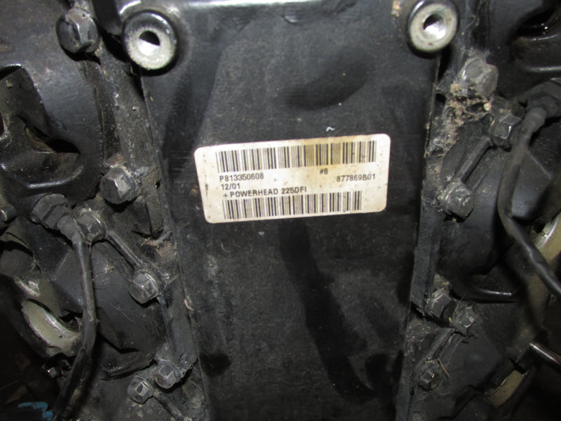 Mercury 225hp Optimax 2 stroke outboard Crankcase Powerhead