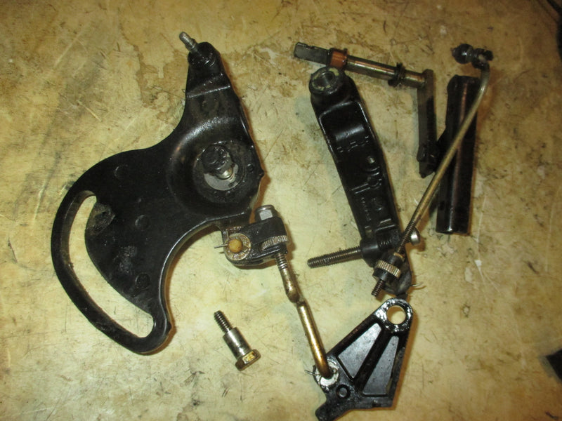 Johnson 90hp 2 stroke outboard throttle/shifter bracket set (330985)