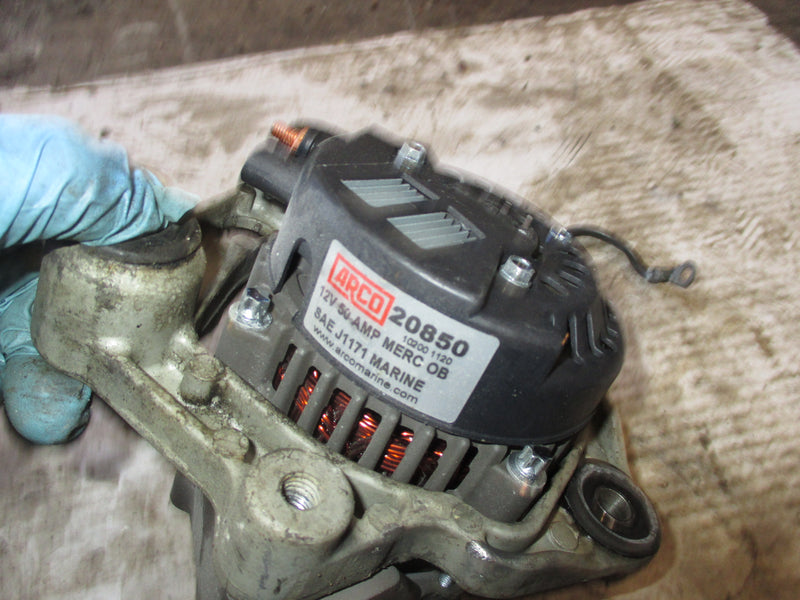 Mercury 225hp optimax outboard alternator arko aftermarket (875286A1)
