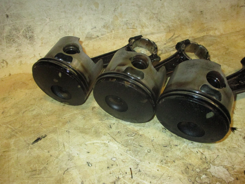 Evinrude E-TEC 250hp 2 stroke outboard Piston and Rod Set of 6 (5006516/5006517)