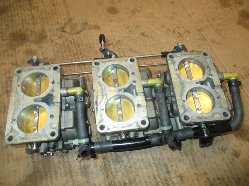 Yamaha 150hp precision blend 2 stroke outboard carburetor set (6R2-01)