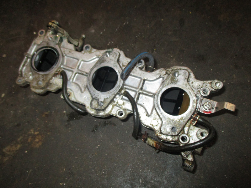 Yamaha 60hp 2 stroke outboard intake manifold w/ reeds (6H3-13641-13-94)