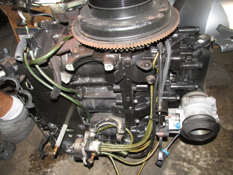 Mercury Optimax 115hp 2 Stroke Outboard crankcase Powerhead