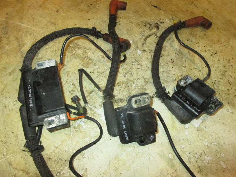 Evinrude E-TEC 250hp 2 stroke outboard Ignition Coil Set (586584/586587)