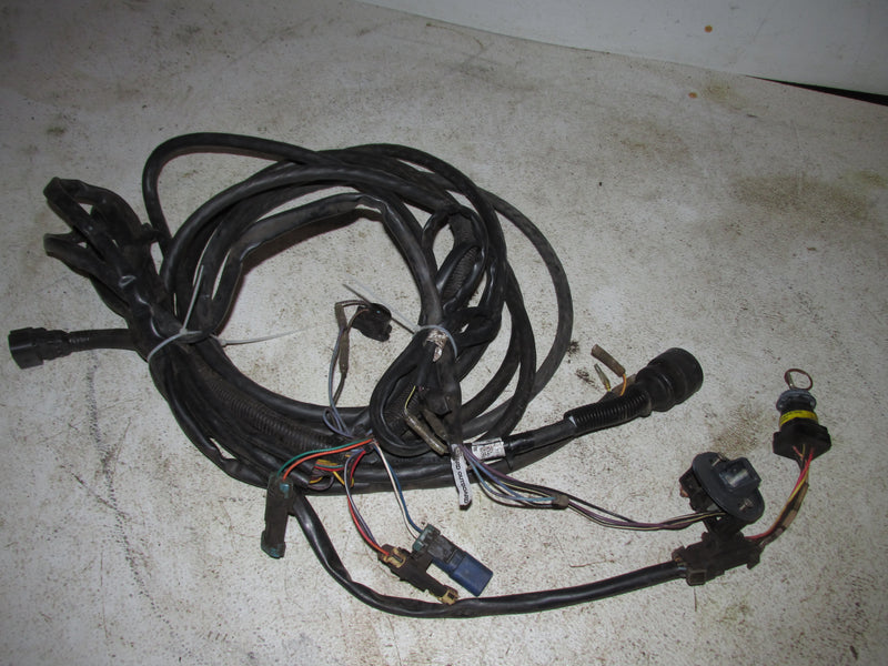 Mercury Optimax 115hp 14 pin rigging harness 20'with ignition rail/switch