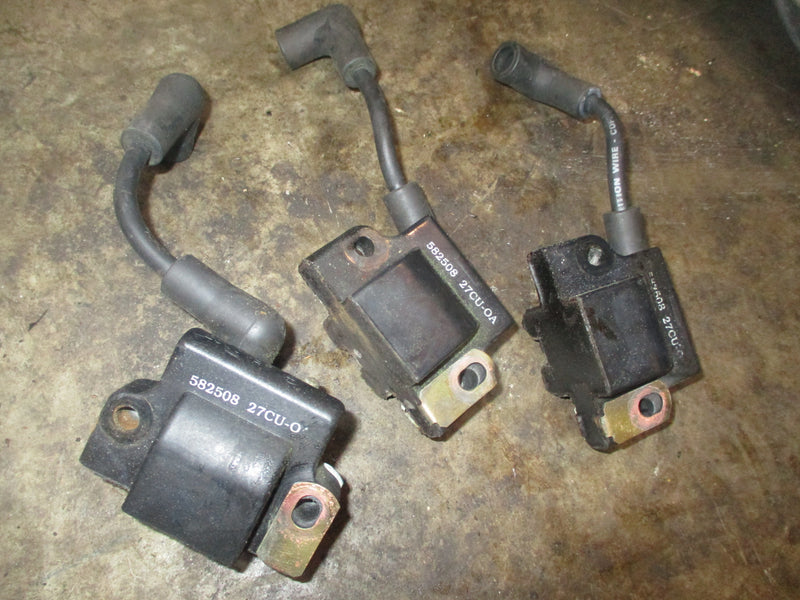 Evinrude 70hp 2 stroke outboard ignition coil set (582508)